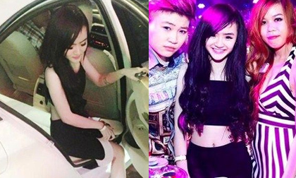 Em gái Angela Phương Trinh 'quậy' trong bar