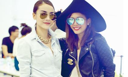 Yến Trang thân thiết với bạn gái cũ của Mario Maurer