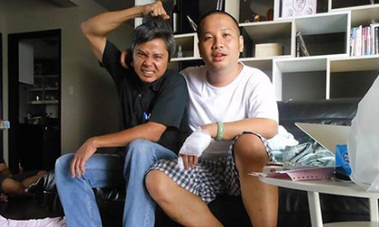 Ông xã Phạm Quỳnh Anh bị tai nạn ô tô