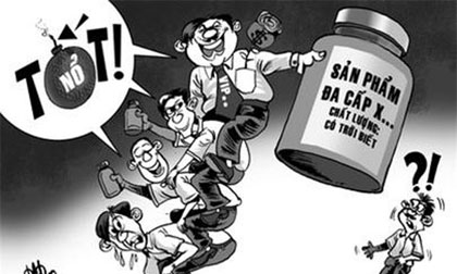 'Bóc' chiêu thức 'moi tiền' của kinh doanh đa cấp