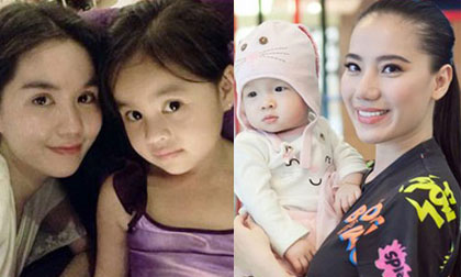 Các cháu trai, cháu gái 'cute' của sao Việt