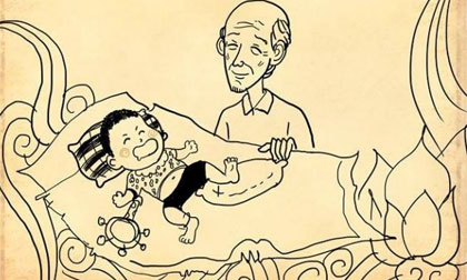 Truyện ảnh "Ông tôi" khiến dân mạng xúc động