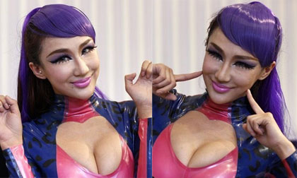 "Miêu nữ" Đỗ Dịch Phi gây sốc với gương mặt cứng đơ vì dao kéo