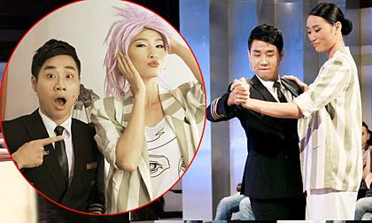 Huyền Trang Next Top trổ tài khiêu vũ cùng Nguyên Khang