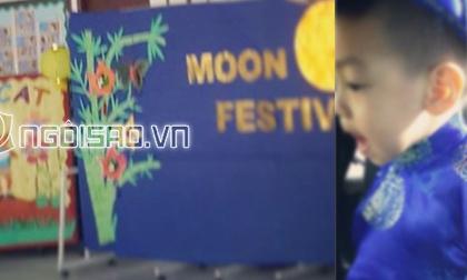 Subeo diện áo dài, khăn đóng đón trung thu tại trường