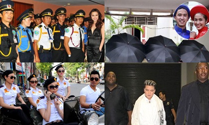 Chuyện "giật gân" về các vệ sĩ trong showbiz Việt