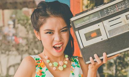 Hotgirl Đan Cha rực rỡ sắc hè