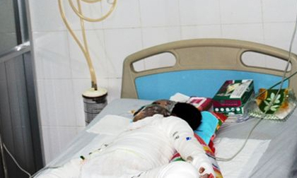 Vụ cả nhà bị đốt khi đang ngủ: bé gái đã tử vong