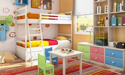 Lưu ý phong thủy cho phòng ngủ bé yêu