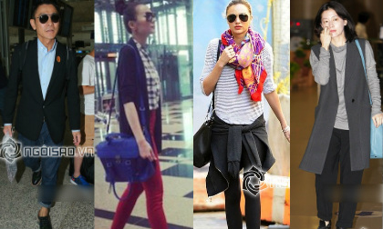 "Soi" style đường phố & sân bay của sao Âu Á tuần qua (P13)