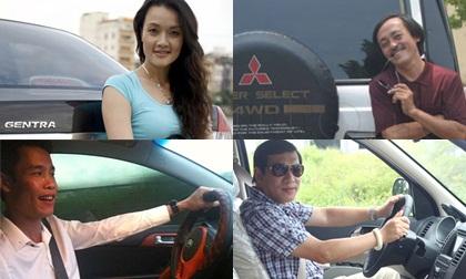 Ngắm dàn "xế hộp bình dân" của các danh hài miền Bắc