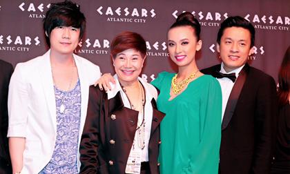 Huyền Ny hội ngộ dàn mỹ nam Việt trên đất Mỹ