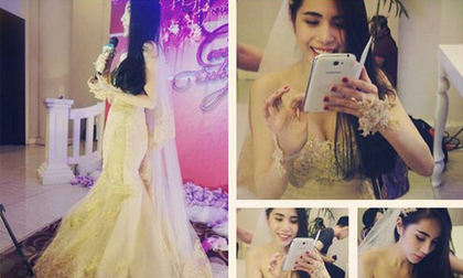 Ảnh cô dâu mới lần thứ 4 của Thuỷ Tiên gây "sốt"...