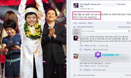 Phẫn nộ với lời lẽ thiếu văn hoá "đập tan giấc mơ" của Quán quân The Voice Kids