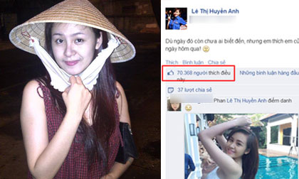 Ảnh cũ mặt mộc 'đen xì', đội nón lá của Bà Tưng gây 'sốt'