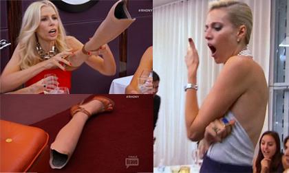 Sao truyền hình Mỹ gây sốc khi ném chân giả vào mặt đồng nghiệp