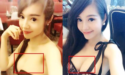 'Choáng' Elly Trần nhỡ tay photoshop mất khe ngực