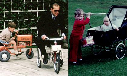 Lộ ảnh hiếm chưa từng công bố của Hoàng gia Anh