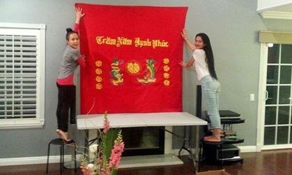 Độc quyền: Kim Hiền tất bật trang trí tiệc cưới cùng vợ chồng Việt Hương