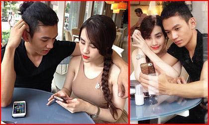 Bắt gặp Trang Lucy “lọt thỏm” trong vòng tay con nuôi Hoài Linh