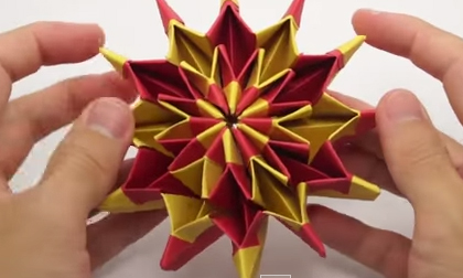 Khéo tay - Hướng dẫn gấp Pháo Bông