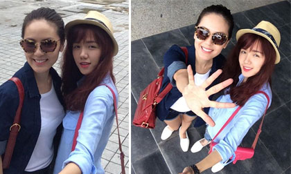 Chị em Phương Linh - Phương Ly rạng rỡ ở quê nhà