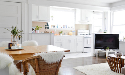 Căn hộ 86m2 có 2 phòng ngủ đẹp ngọt ngào