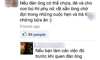Màn đối đáp phụ nữ chửa đẻ - đàn ông trả tiền gây xôn xao