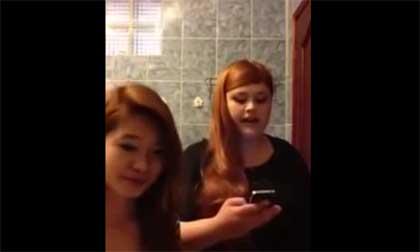 Cô gái Hungari cover ‘Nắm lấy tay anh’ tặng Tuấn Hưng