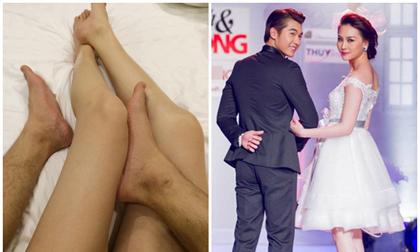 Người yêu khoe ảnh 'quấn chân trên giường' cùng Trương Nam Thành