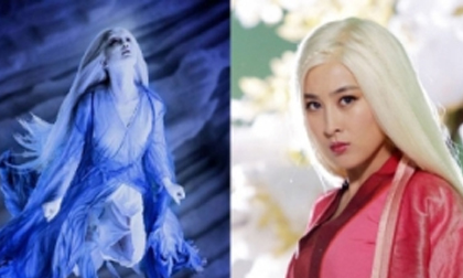 Đo nhan sắc các nàng ‘Ma nữ tóc trắng’ nổi tiếng trong phim 