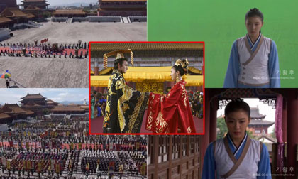 Sự thật sau những cảnh quay hoành tráng của 'Hoàng hậu Ki'