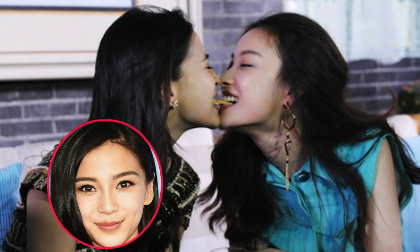 Angela Baby lại gây sốc với nụ hôn đồng giới cuồng nhiệt