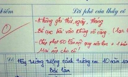 Bài Văn 0 điểm hút hàng trăm nghìn lượt like