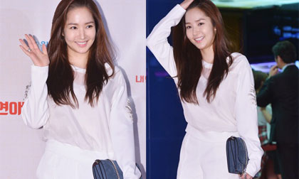 Park Min Young xinh như nữ thần với 'cây' trắng tại sự kiện