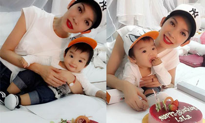 Xuân Lan đón sinh nhật hạnh phúc cùng con gái
