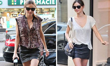 Miranda Kerr giàu có nhưng vẫn thích dùng lại đồ cũ