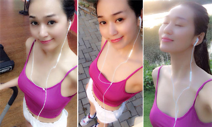 Khánh My khoe dáng đẹp thắt đáy lưng ong