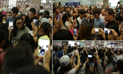 Rừng fan chen chúc vì 'thần tượng mới' Lý Dịch Phong