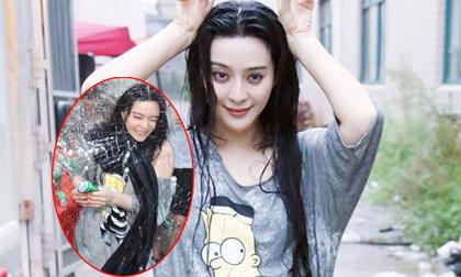 Phạm Băng Băng 'tắm bia' đóng máy phim Võ Tắc Thiên