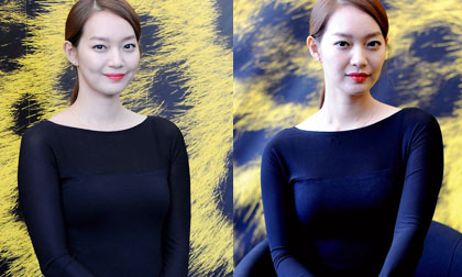 'Hồ ly' Shin Min Ah quyến rũ và 'sang chảnh' với váy đen