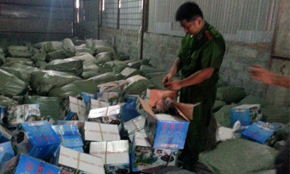 Bắt giữ khoảng 70 tấn thuốc bắc “lậu” xuất xứ Trung Quốc