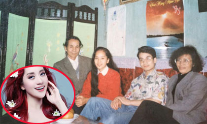 Khánh Thi khoe ảnh gia đình nhân ngày giỗ bố