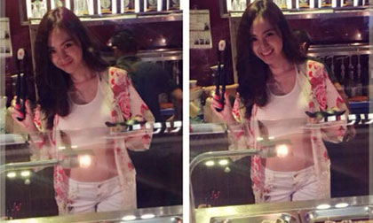 Angela Phương Trinh khoe eo con kiến với croptop