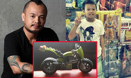 Trần Lập hạnh phúc vì được con trai tặng 'xe khủng'