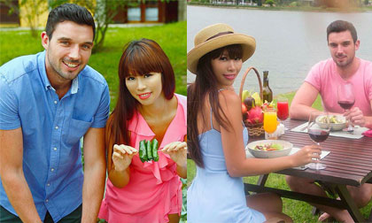 Hà Anh tình tứ bên người yêu mới ở Đà Lạt