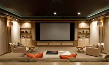 10 Ý tưởng tuyệt vời thiết kế rạp phim tại nhà