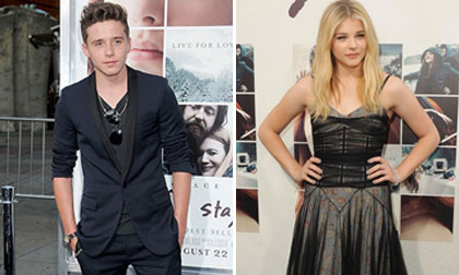 Con trai Becks diện vest lịch lãm đẹp lấn át bạn gái