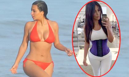 Kim 'siêu vòng ba' khoe dáng mượt mà sau khi giảm 4kg
