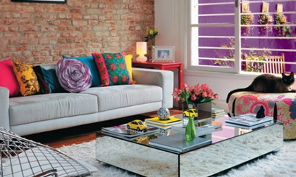 Ngôi nhà đầy cảm hứng nhờ màu sắc và hoạ tiết của nhà thiết kế Brazil